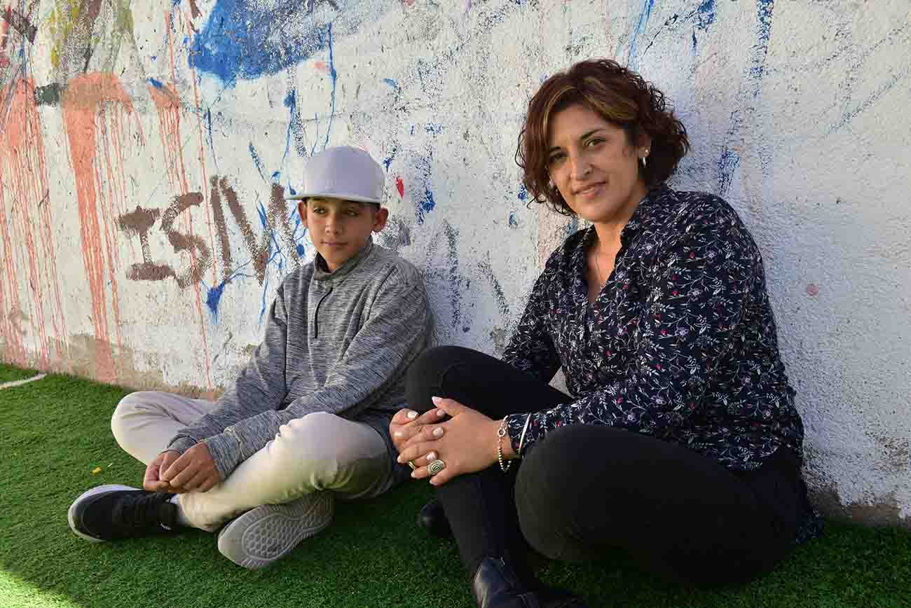Córdoba. Eugenia e Ismael, en un control médico en la Capital (Ramiro Pereyra/La Voz).