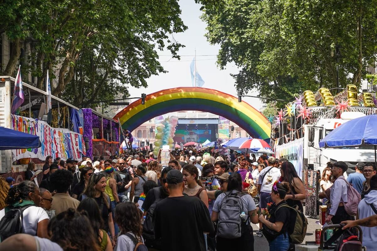 La Marcha del Orgullo en Buenos Aires se realizó el 1 de noviembre y unió Plaza de Mayo con el Congreso. (gentileza)