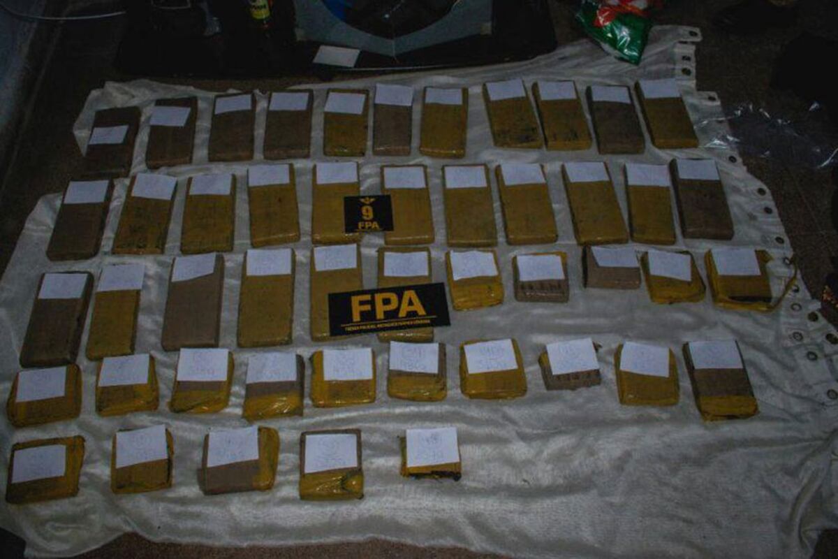 Operativo antidrogas en Córdoba. (PFA)