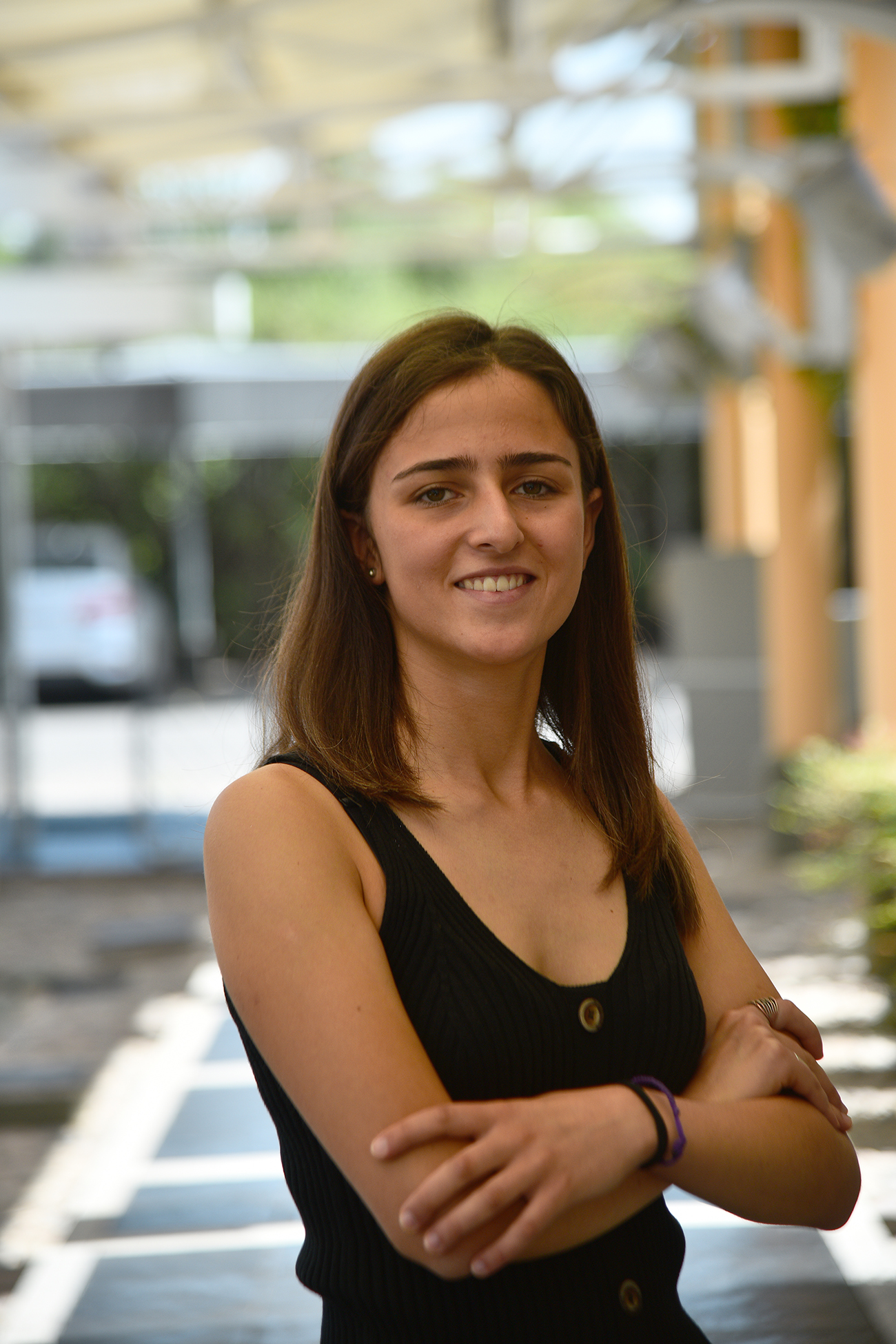 Monserrat Arico, adolescente novelista Foto Pedro Castillo