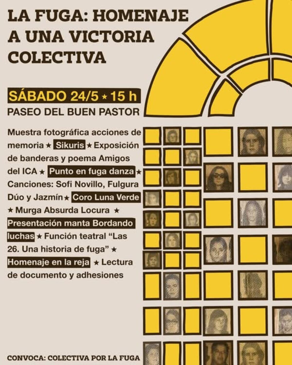 Actividades en Córdoba. A 50 años de la fuga de presas políticas.