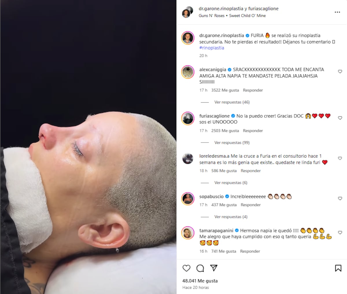 publicación en Instagram