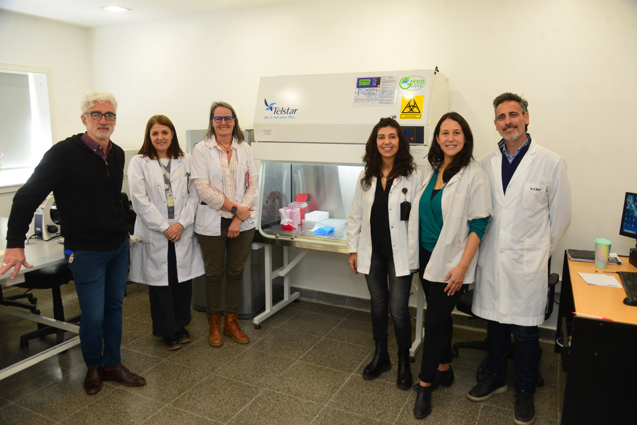 Las áreas de laboratorio, genética y medicina fetal del hospital se concentran en el asesoramiento a las pacientes. (Nicolás Bravo / La Voz).