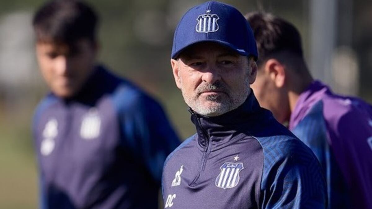 Diego Cocca y su corto ciclo en Talleres. (Talleres).