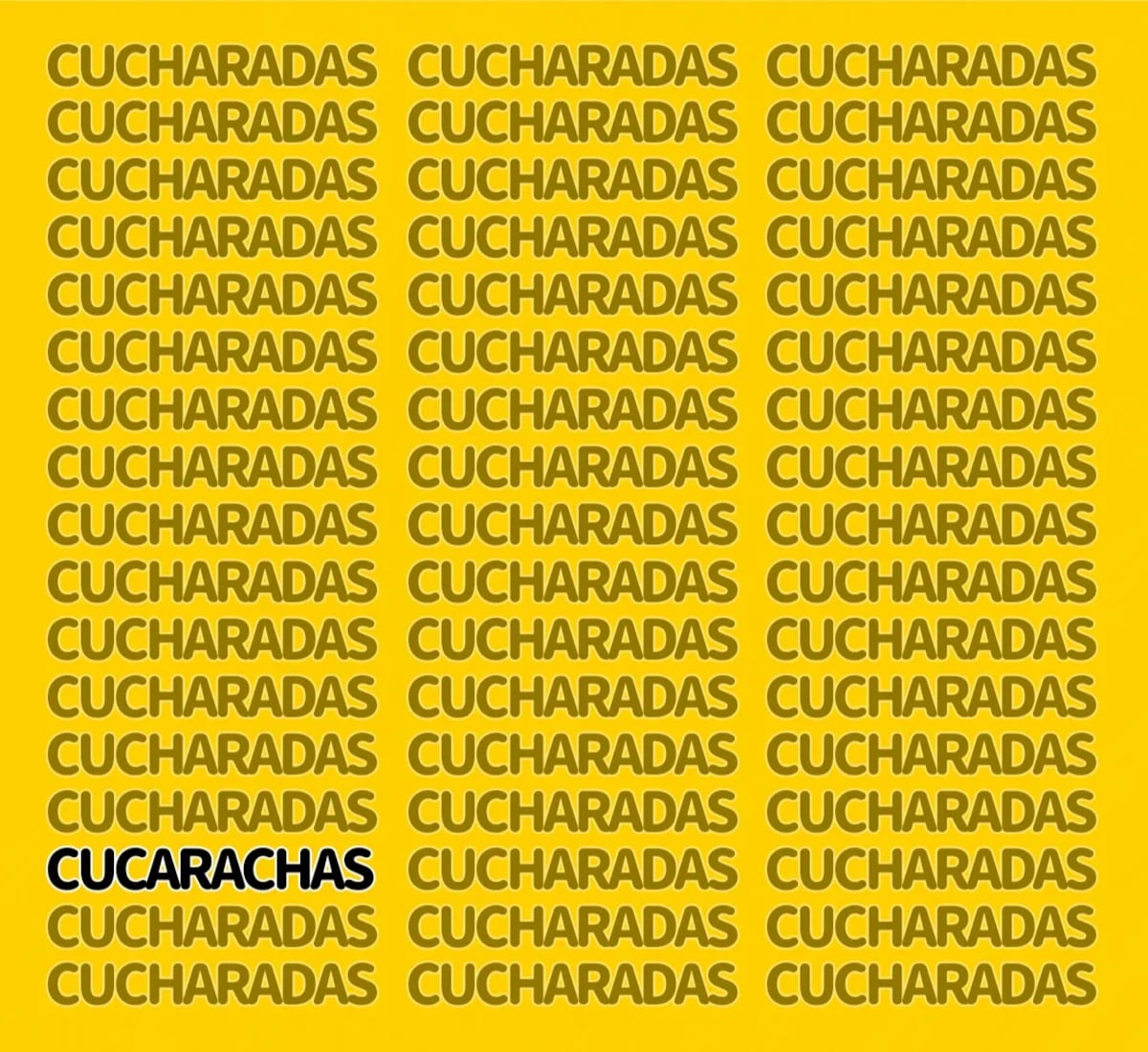 La solución del acertijo.
