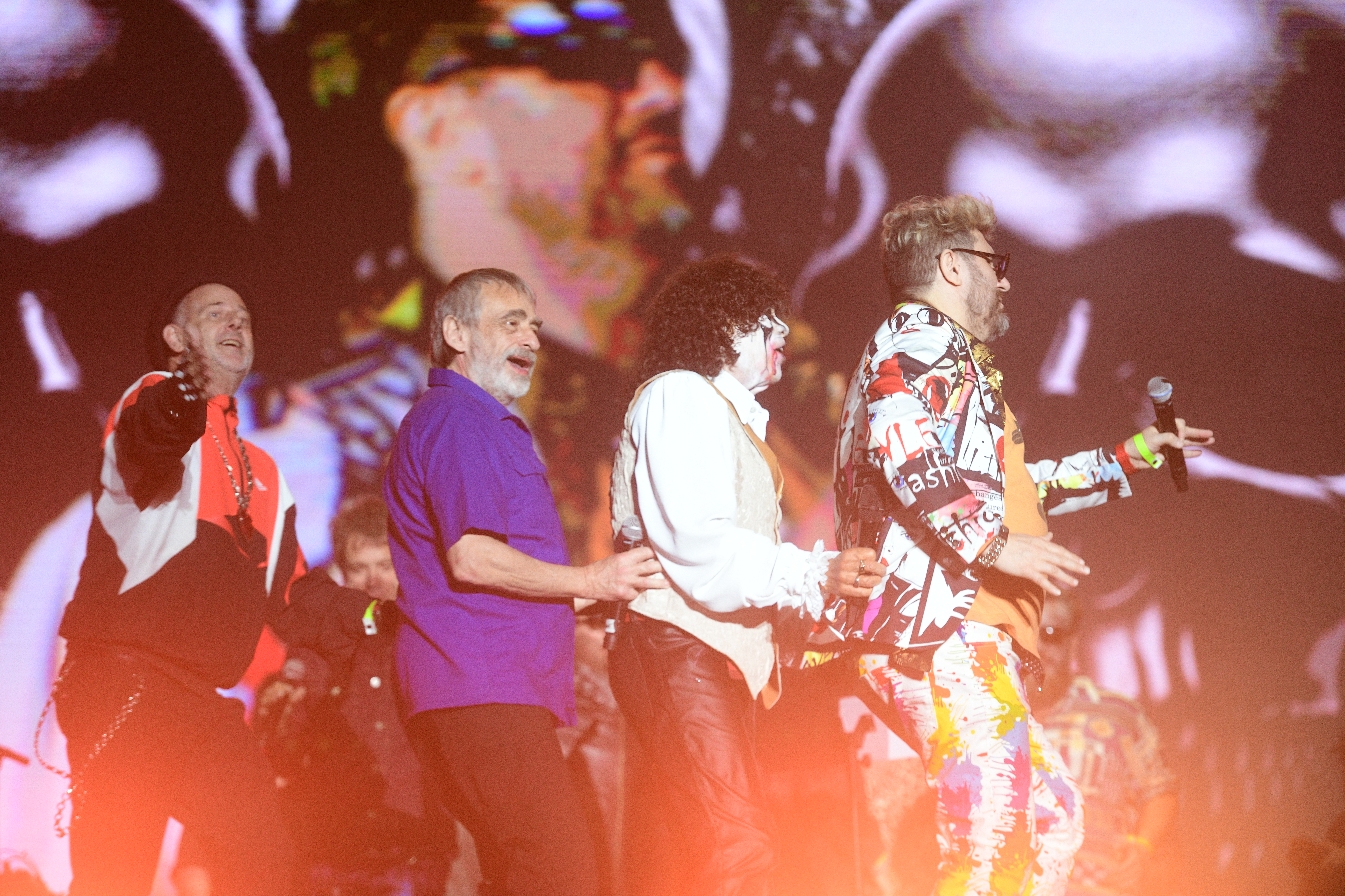 Una fiesta pura se vivió en la Creepy Halloween con la Mona Jiménez, Cristian Castro, Catupecu Machu y Los Auténticos Decadentes. (Javier Ferreyra / La Voz)