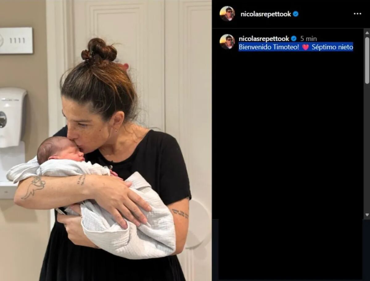 La foto que Nicolás Repetto compartió en Instagram que había causado el enojo de Juana. (Foto: Captura de pantalla)