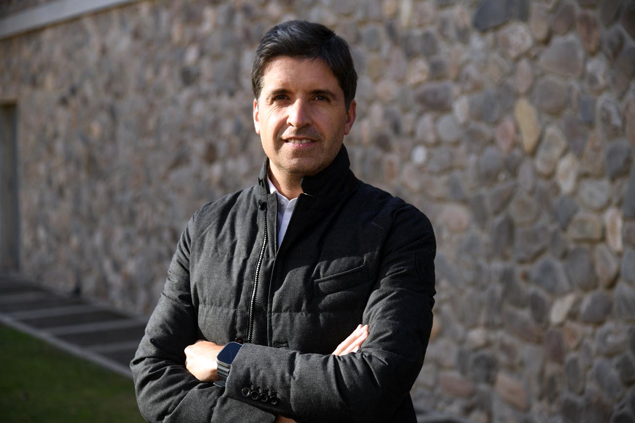 Javier Malbrán, uno de los líderes del proyecto. Foto Ramiro Pereyra