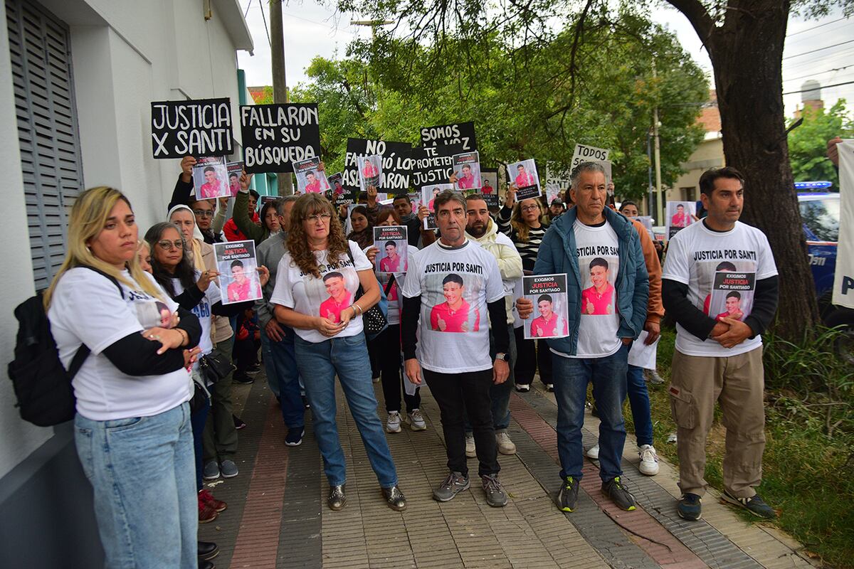 Juzgan a Walter Gil y Julio César Ramírez  por el secuestro y crimen de Santiago Aguilera, ocurrido en Traslasierra en 2022. (Pedro Castillo / La Voz)