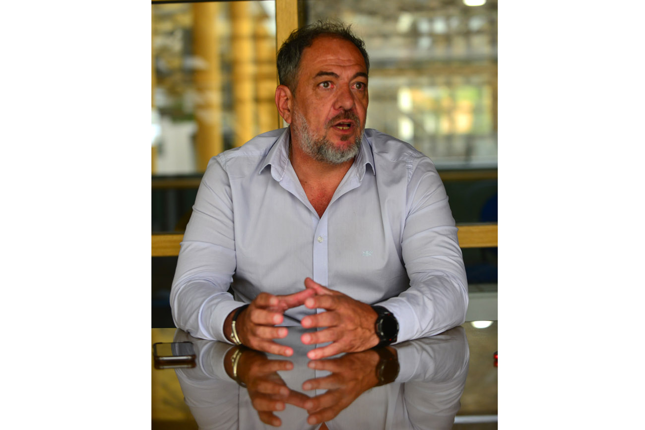 Pablo Martín Carballo, presidente de la Unión Cordobesa de Rugby. (Nicolás Bravo / La Voz)