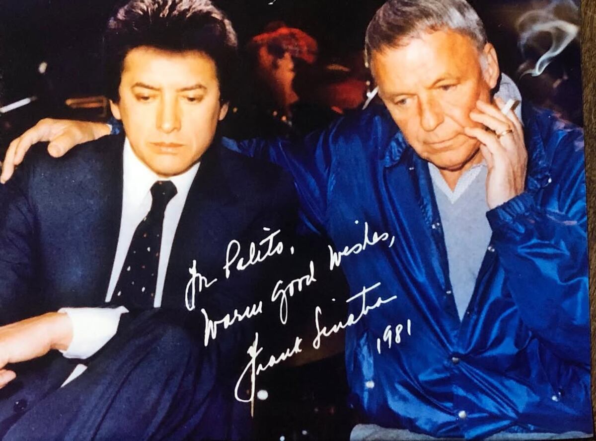 El recuerdo de Palito Ortega con Frank Sinatra.