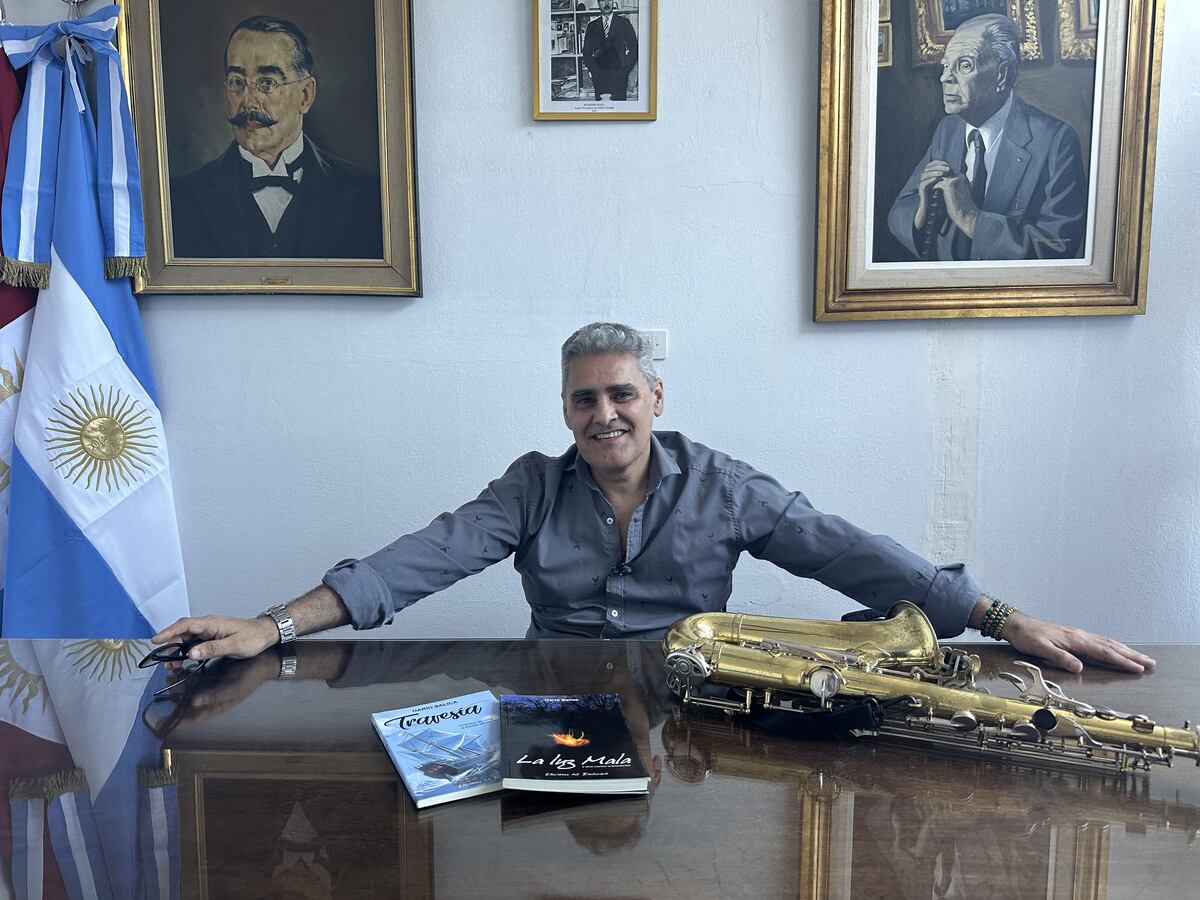 Roberto Dario Salica, músico y miembro de la Soceidad Argentina de escritores