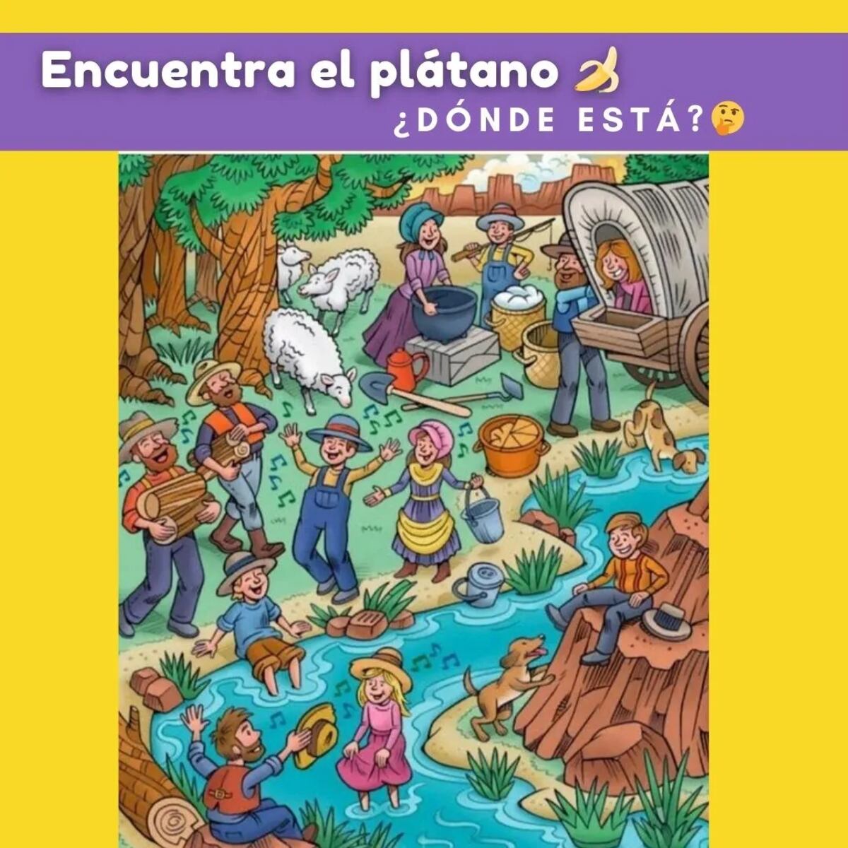 La solución del acertijo visual.