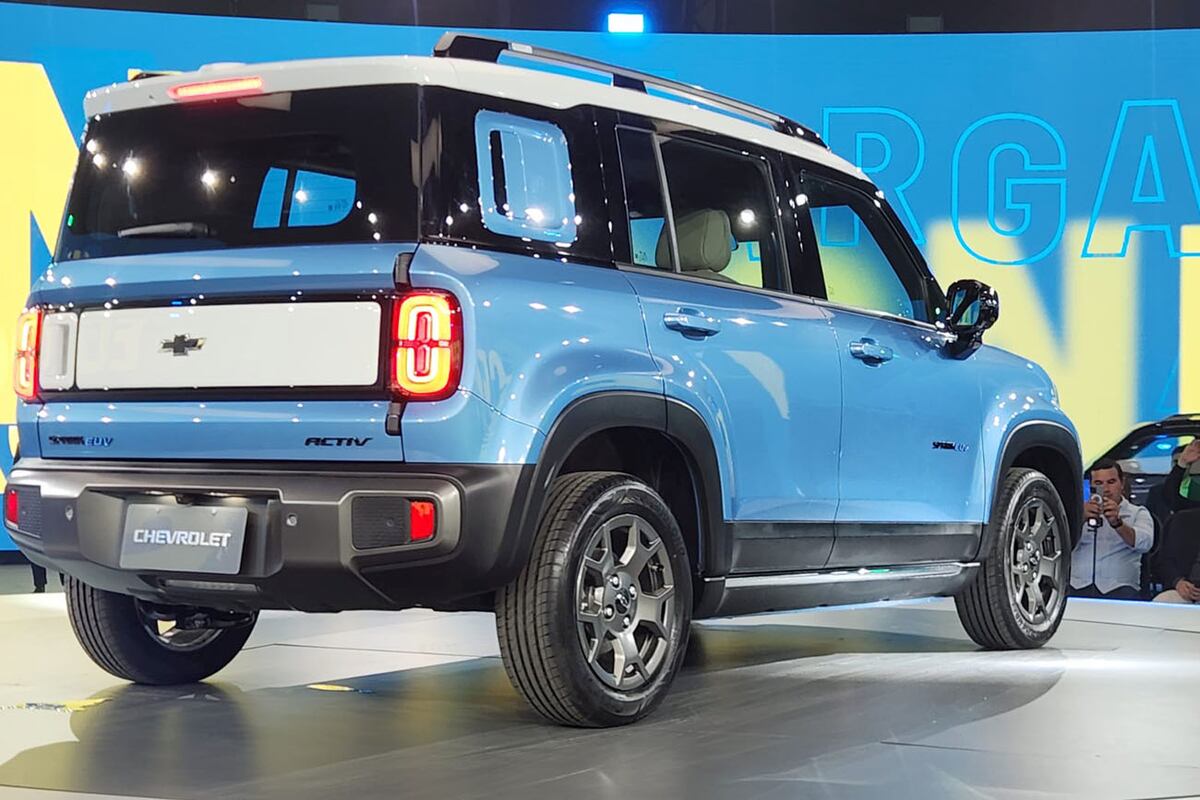 El Spark EUV es el primer vehículo eléctrico que Chevrolet presenta en Argentina.