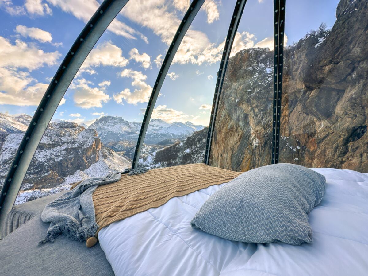 Ovo Patagonia en El Chaltén (foto: gentileza Glamping South)