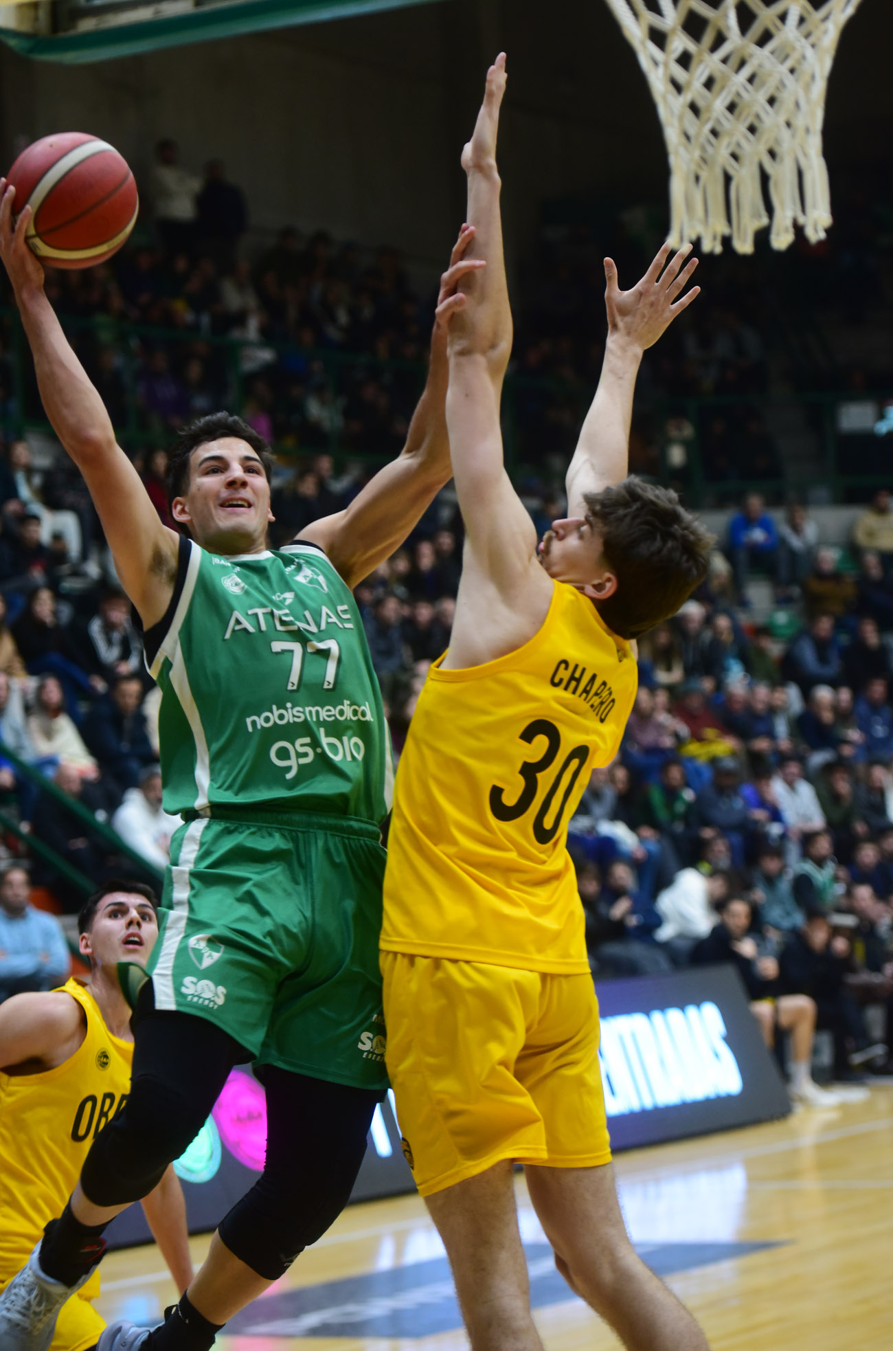 Juan Cruz Oberto tiene una opción en el contrato para seguir en Atenas en la próxima temporada. (Nicolás Bravo / La Voz)
