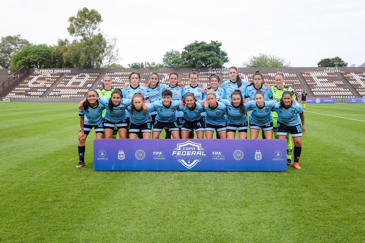 Belgrano en la final de la Copa Federal femenina /Prensa Belgrano