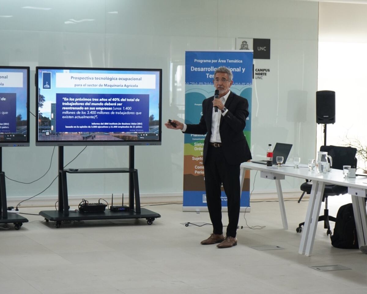 CAMPUS NORTE. Presentación del estudio de prospectiva para la agroindustria en Córdoba. (Gentileza UNC)