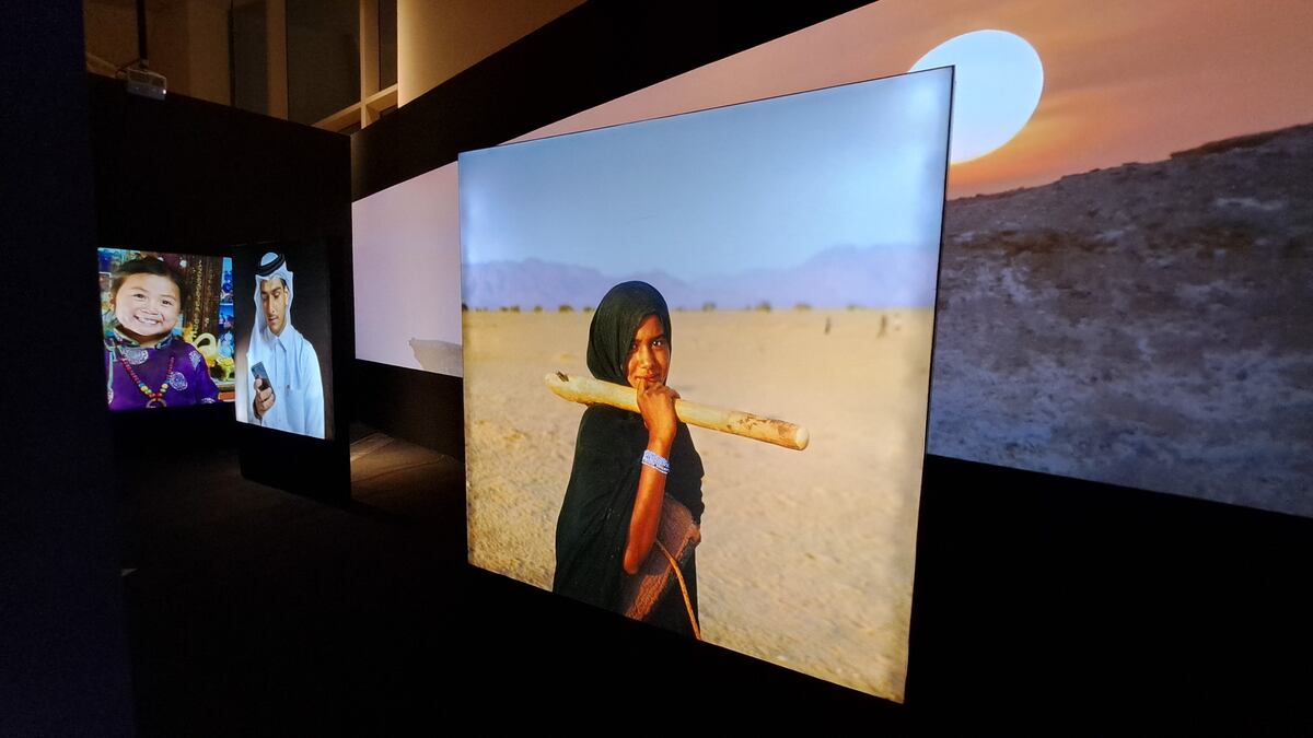 Recorrido de La Voz por el Museo Nacional de Qatar. (La Voz)