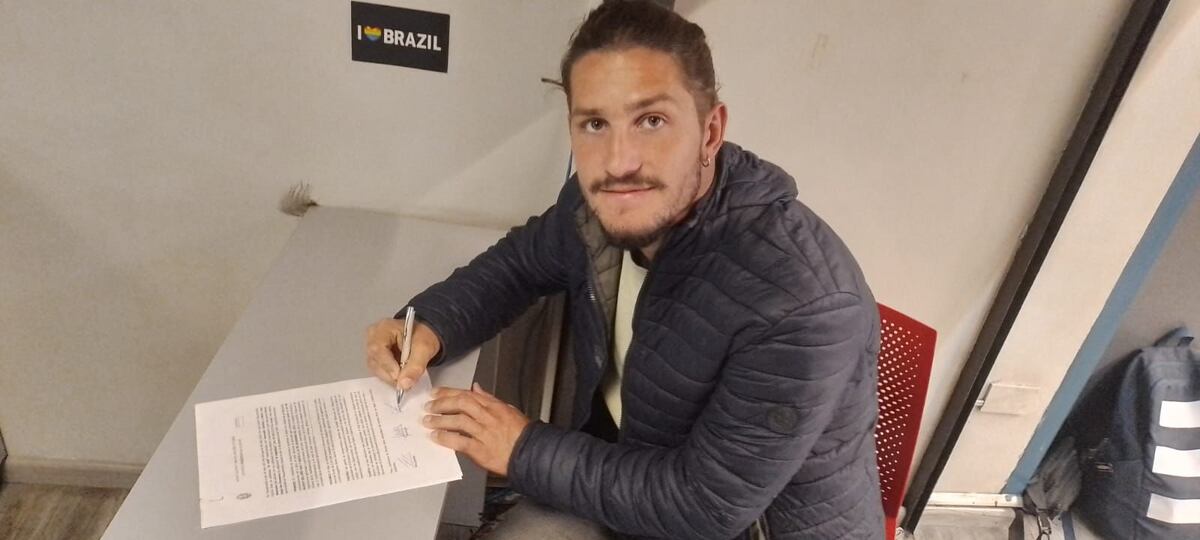 Álvaro San Emeterio, defensor cordobés que firmó con Tacuarembó de Uruguay. (Gentileza).