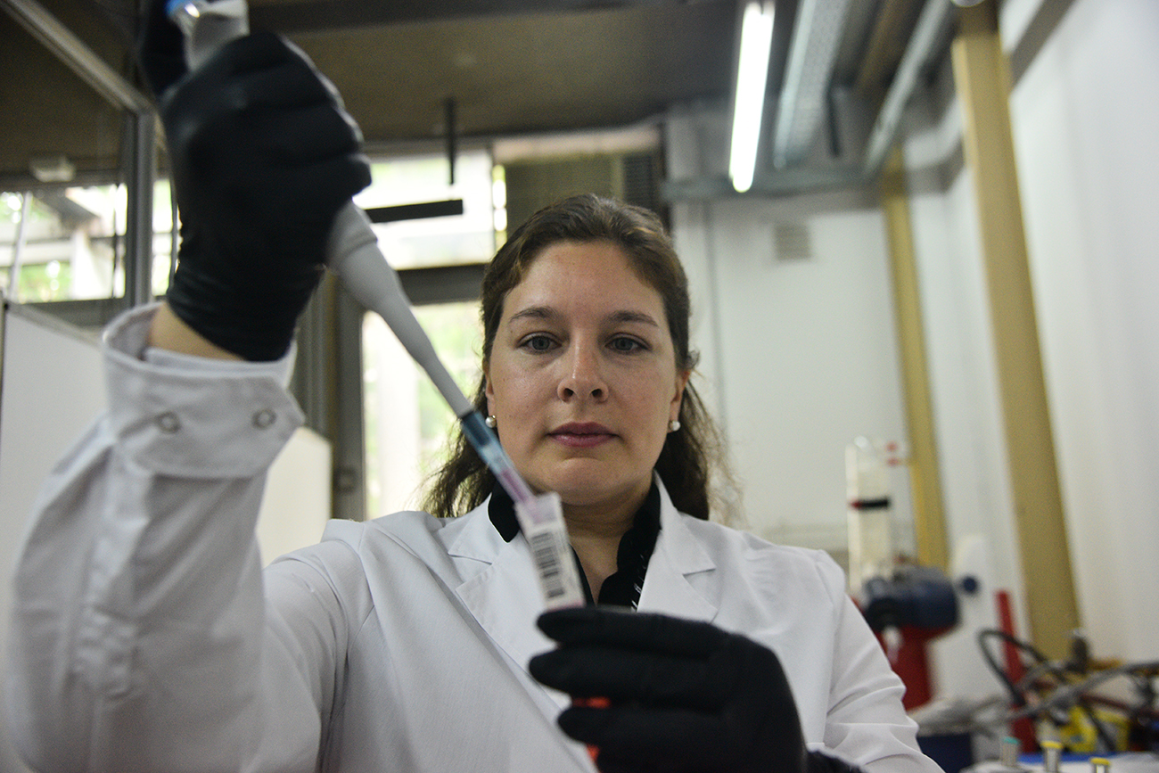 Mónica Cristina García, ganadora del premio L’Oreal- Unesco 2023 por la categoría "beca". (Pedro Castillo/La Voz).