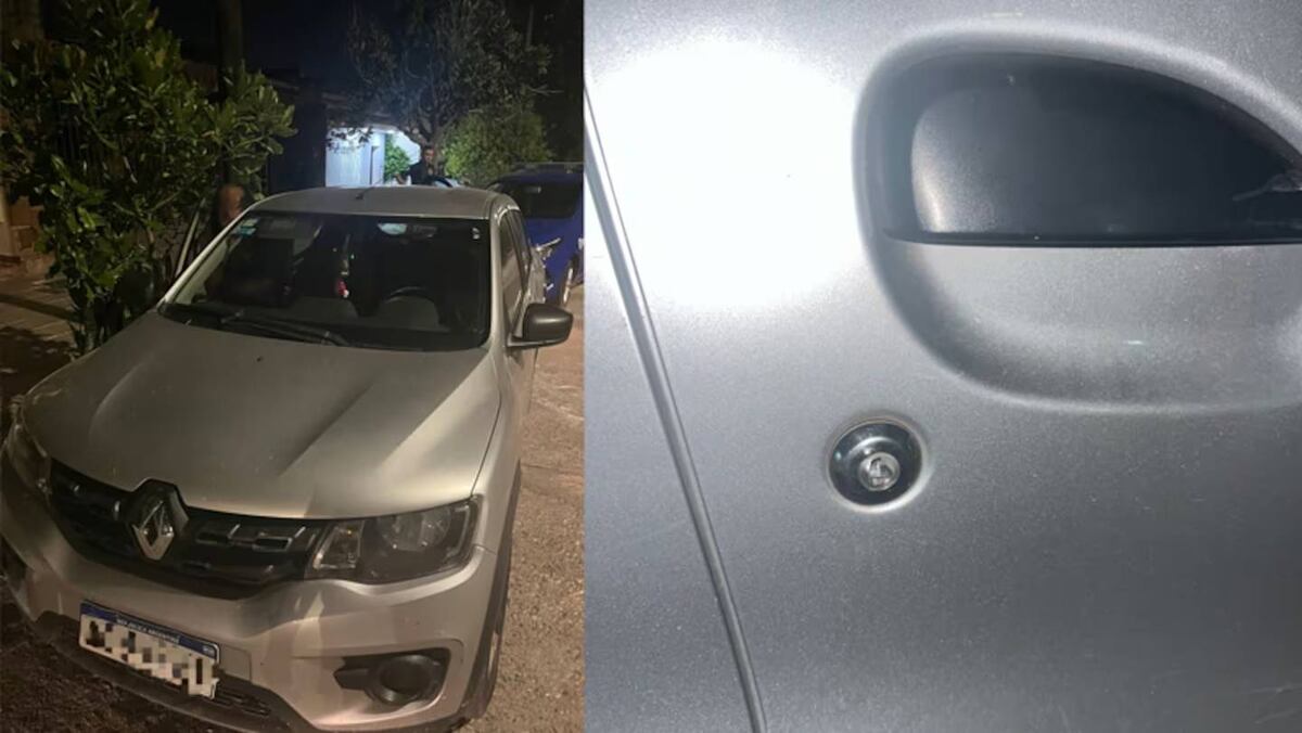 Detuvieron a dos menores de 12 y 15 años mientras intentaban robar un auto. (Prensa Policía de Córdoba).