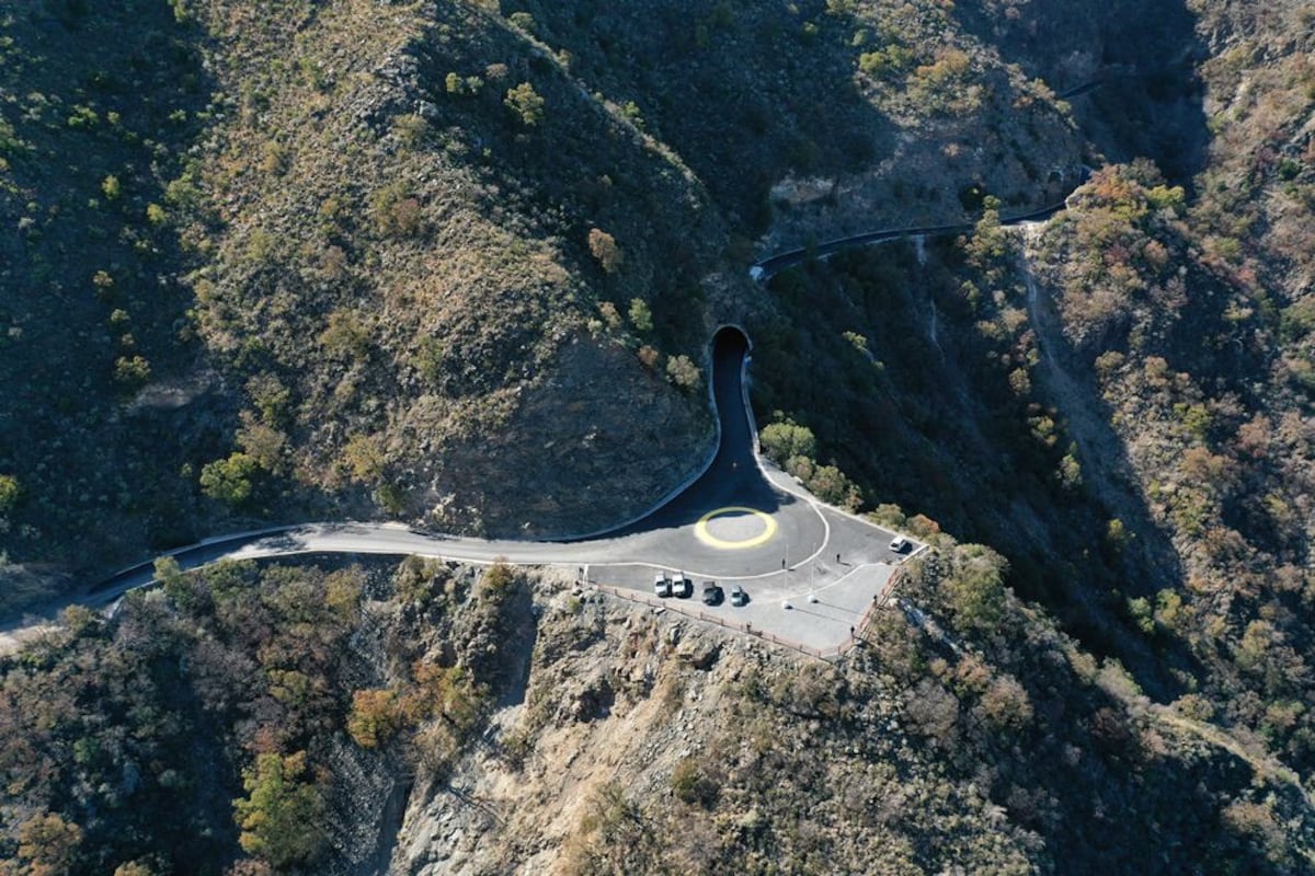 Completaron el asfaltado del Camino de los Túneles, en el oeste cordobés (Gobierno de Córdoba)