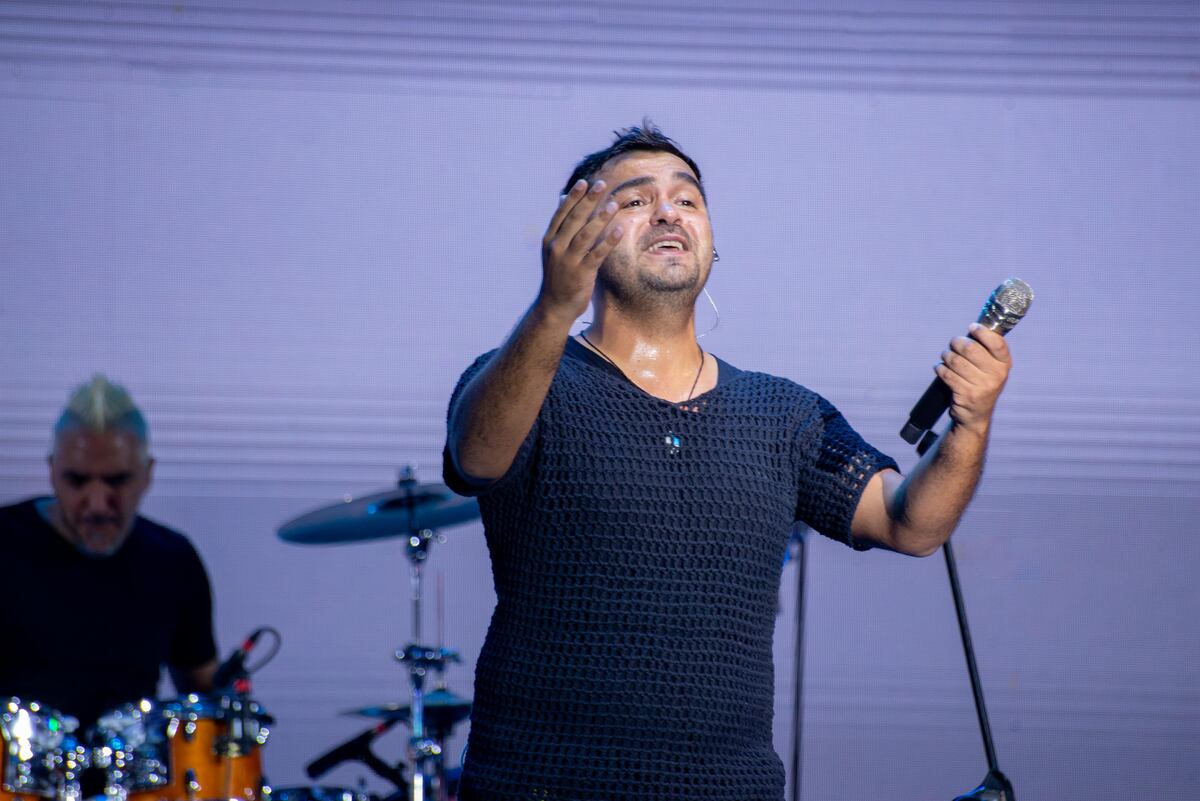 Álvaro Teruel, de Los Nocheros. (La Voz).