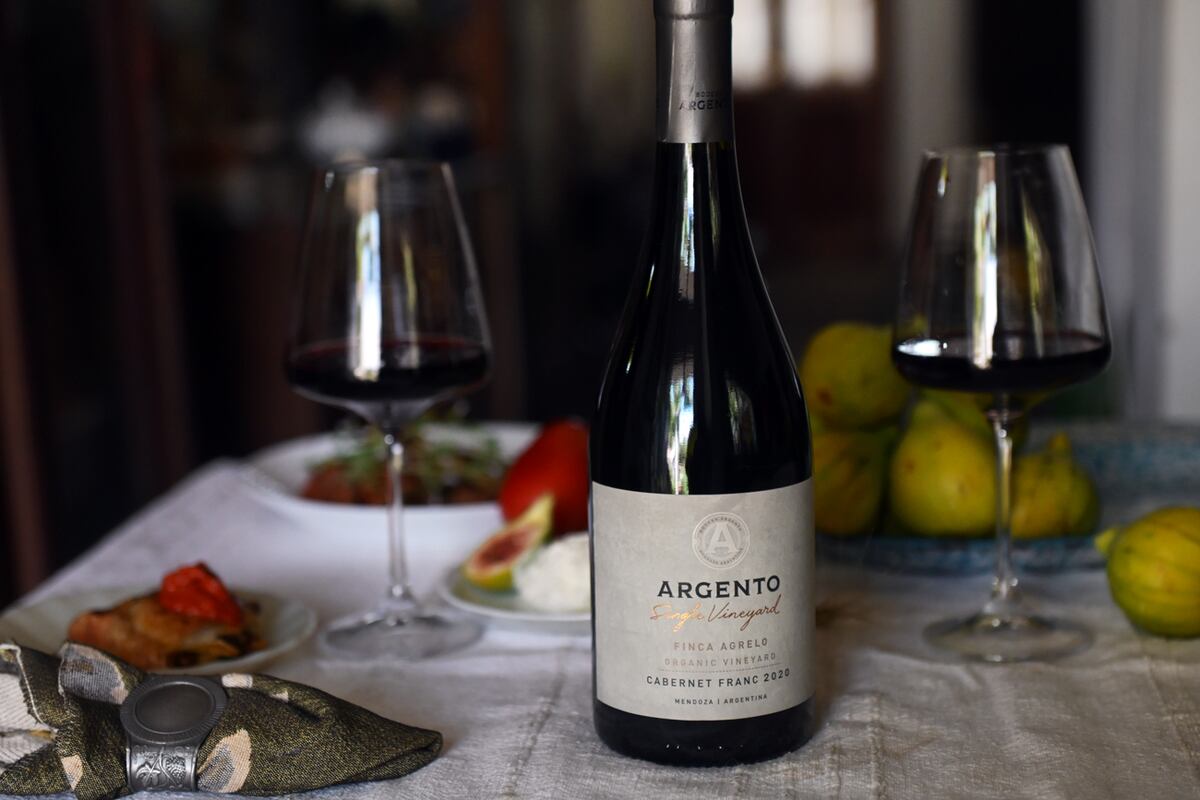 Argento single vineyard cabernet franc de Agrelo (Foto Javier Ferreyra)