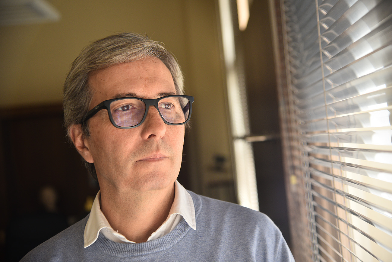 Jhon Boretto, rector de la Universidad Nacional de Córdoba. (Pedro Castillo / La Voz)