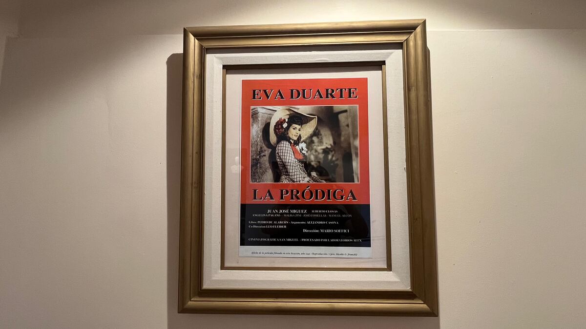 Hotel Evita. El recuerdo de la película La Pródiga, filmada en Calamuchita (La Voz)