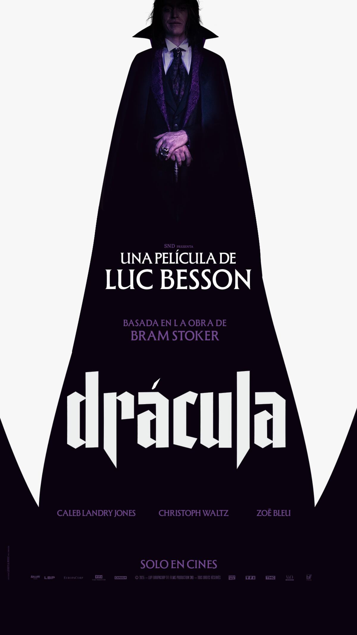"Drácula": póster del clásico de Bram Stoker según el francés Luc Besson. (BF Distribution)