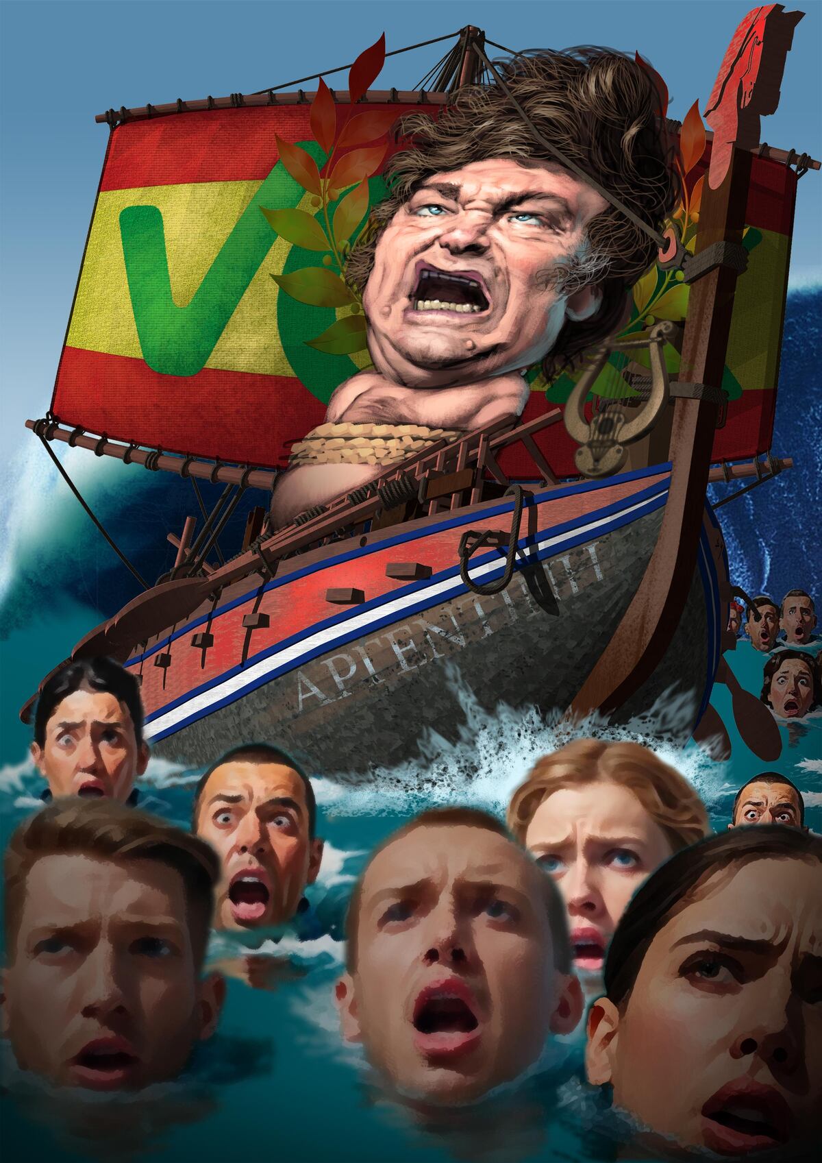 Ilustración Eric Zampieri.