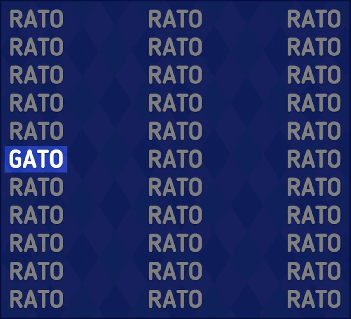La solución del acertijo visual.