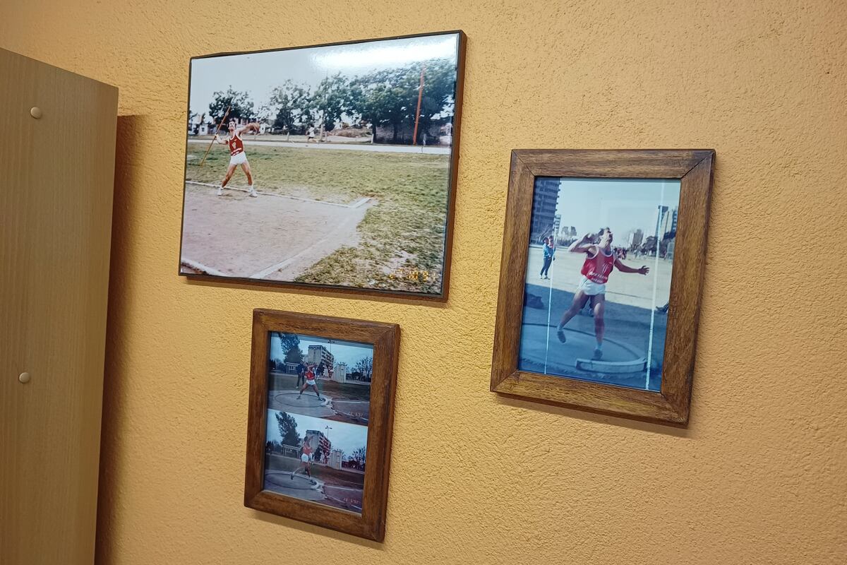 Carlos Durán comenzó a practicar el atletismo a los 12 años, cuando estaba en la secundaria. (Ignacio Massari / La Voz)