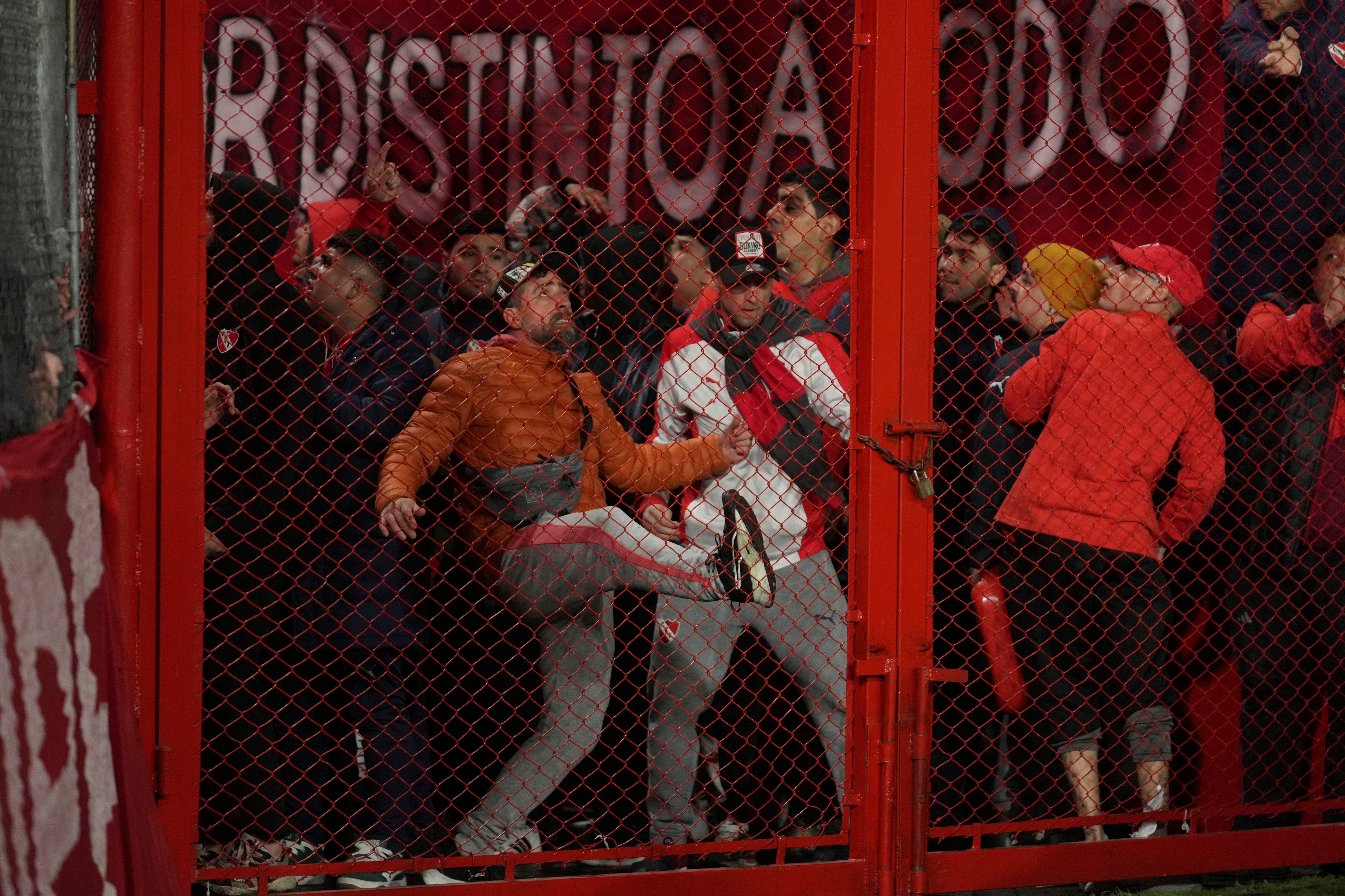 Incidentes en Independiente