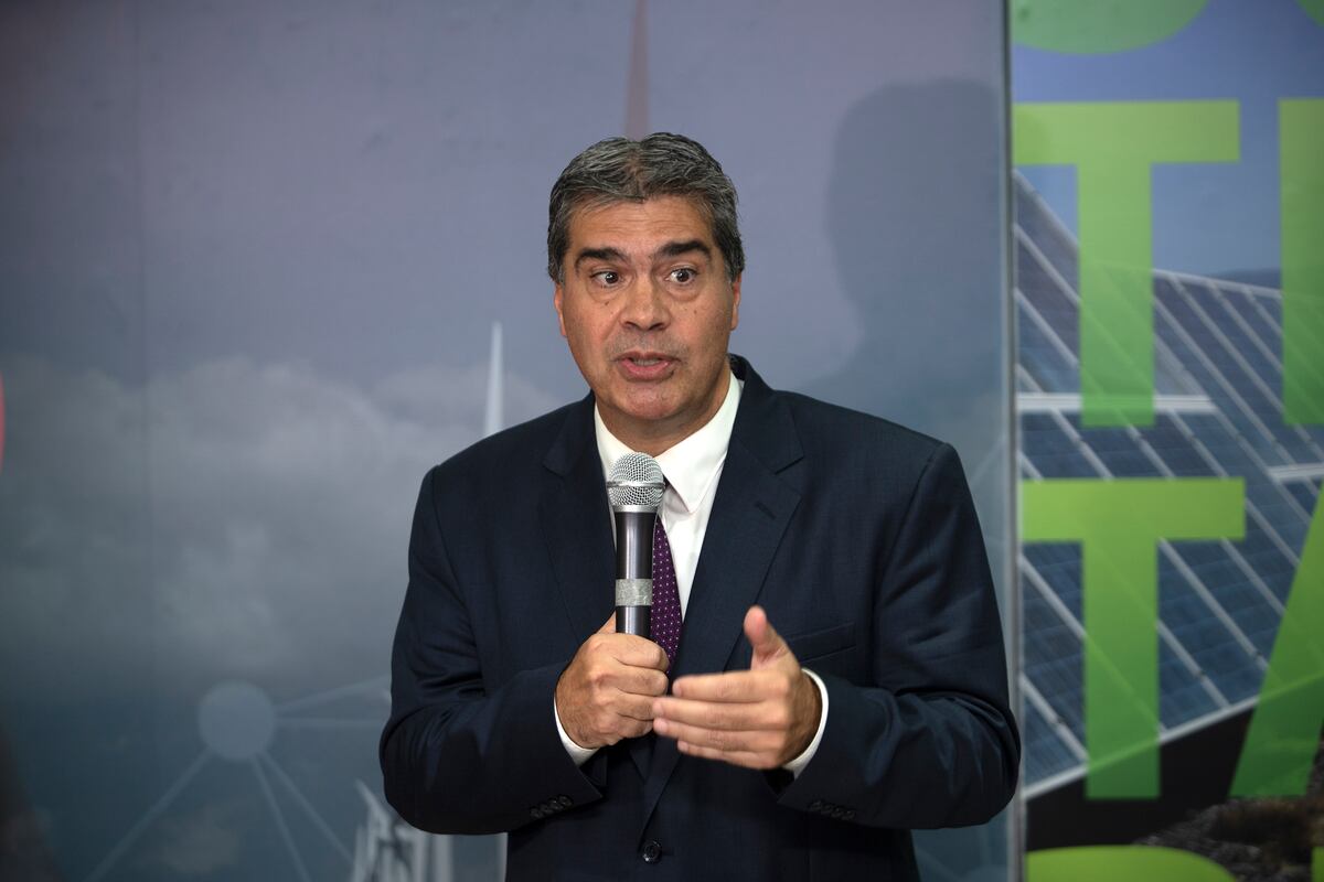 La reunion de gobernadore del Frente de Todos en el CFI. El gobernador del Chaco Jorge Capitanich.