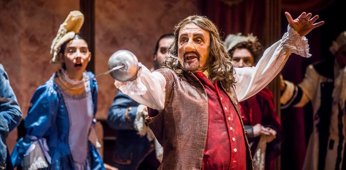 Gabriel "Puma" Goity protagoniza "Cyrano", un clásico que llega al Teatro del Libertador.