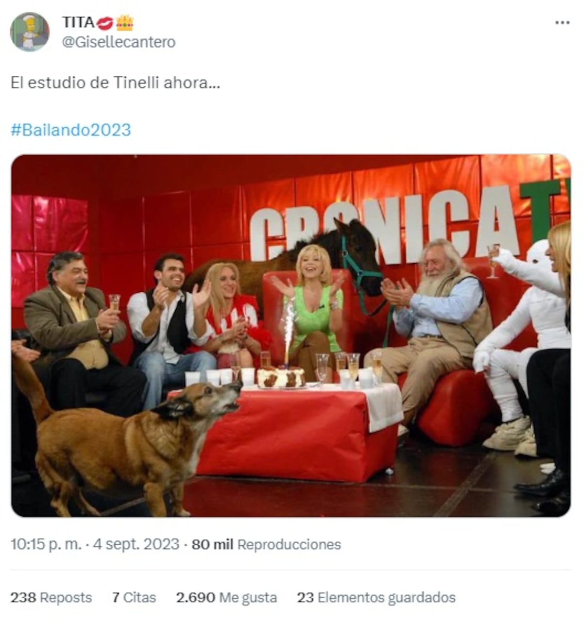 Bailando 2023: los mejores memes (Captura de pantalla)