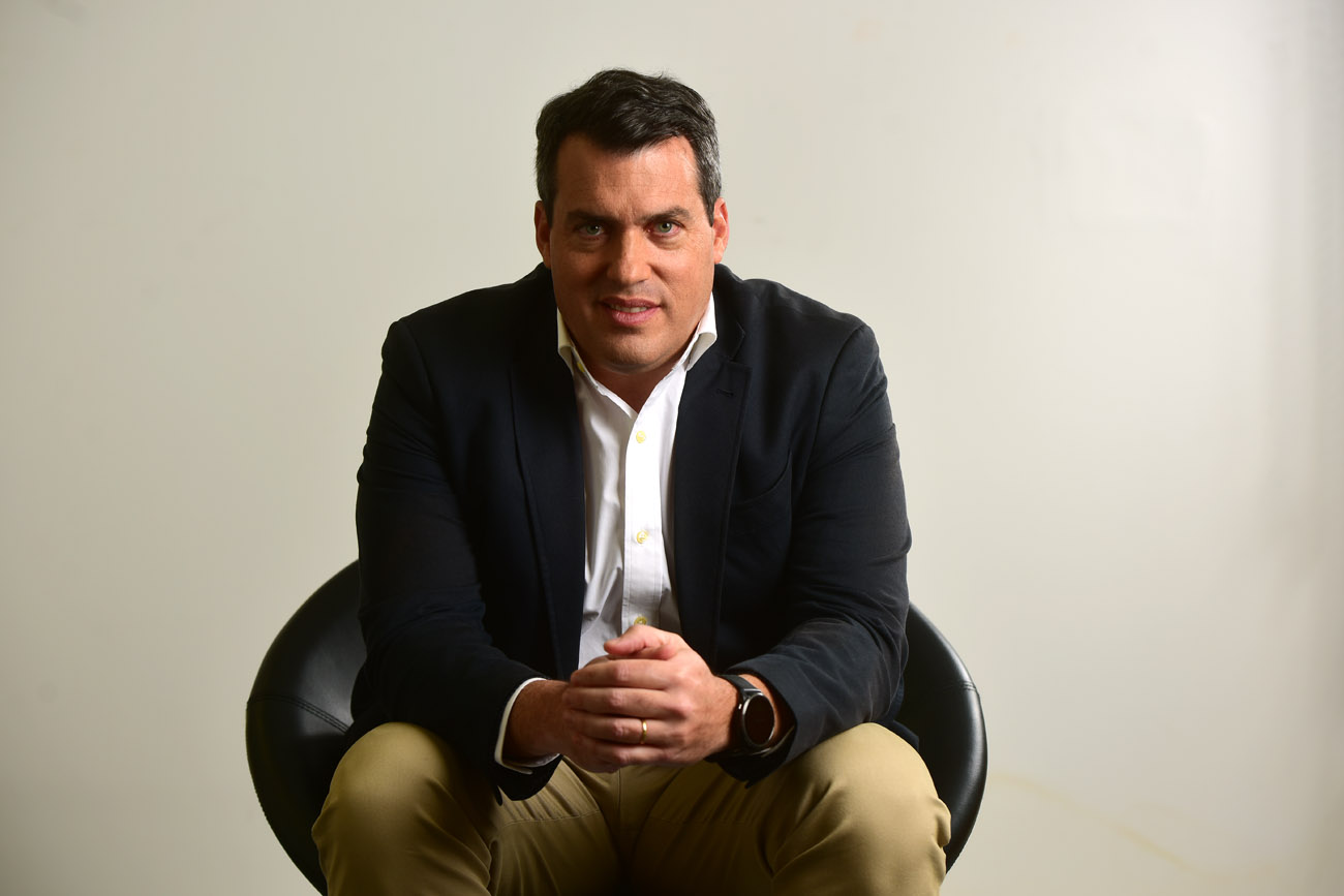 DESARROLLISMO. Gonzalo Parga es director de Grupo Edisur. (Nicolás Bravo / La Voz)
