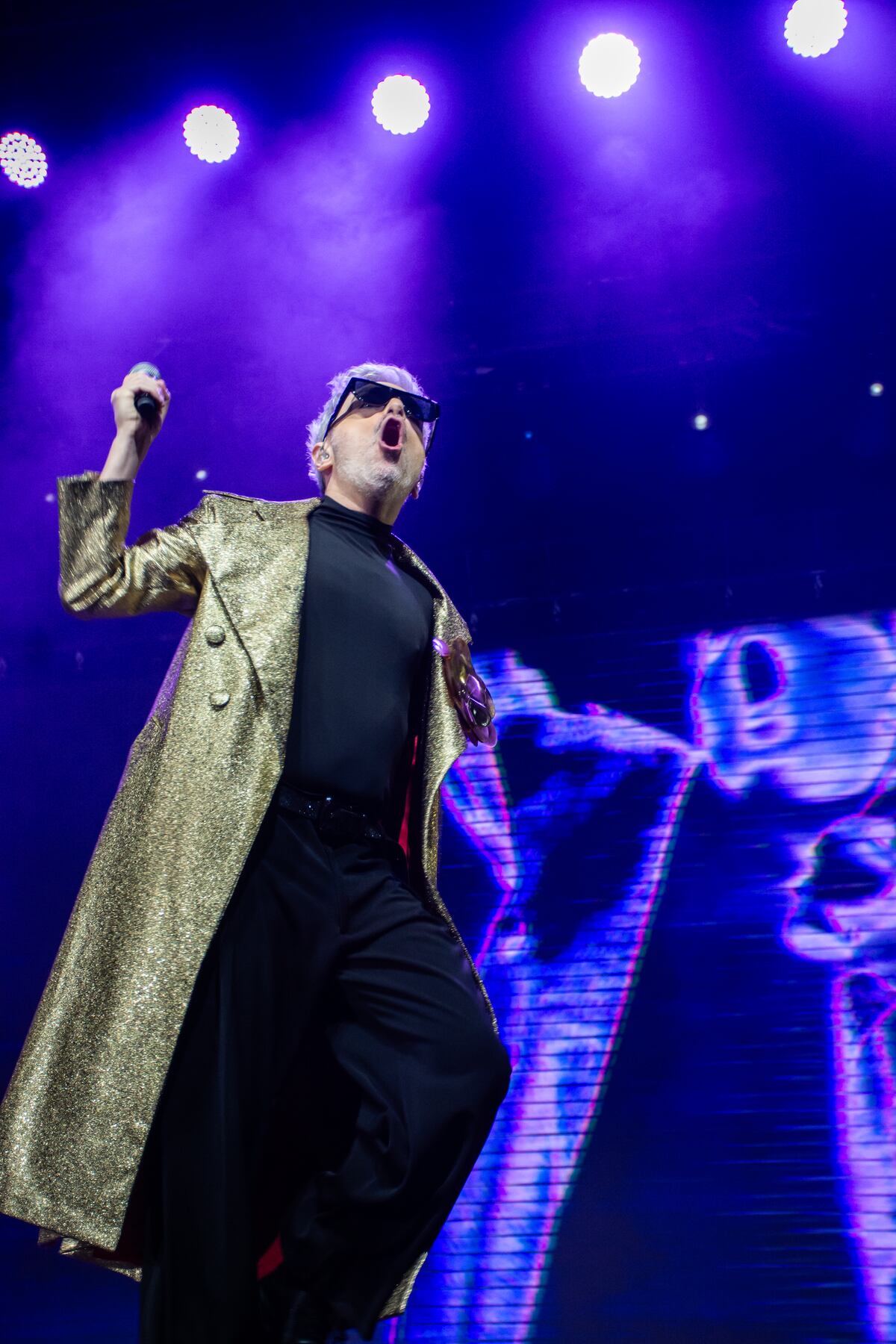 Miranda!, durante su reciente show en el Quality Arena. (Gentileza Andrea Zana)