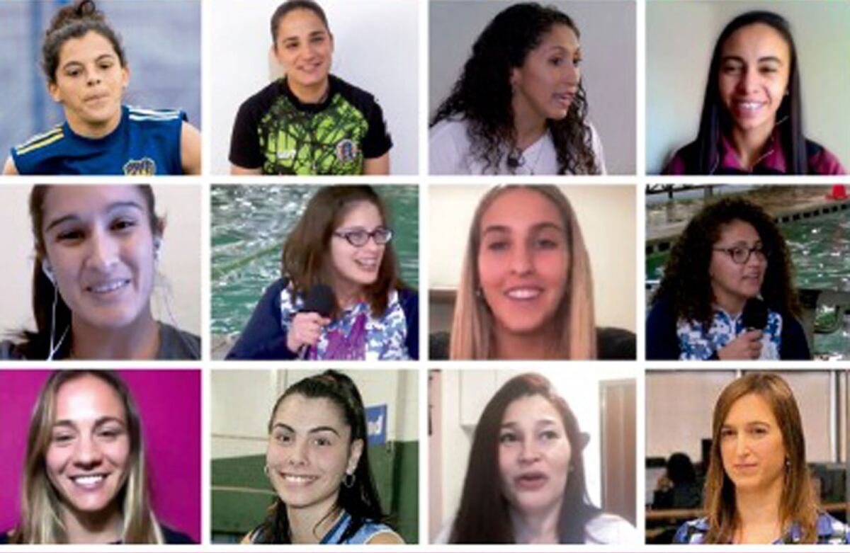 Ellas en el deporte. Algunas de las protagonista que pasaron por el programa a lo largo de estos dos años. (Ellas en el Deporte)