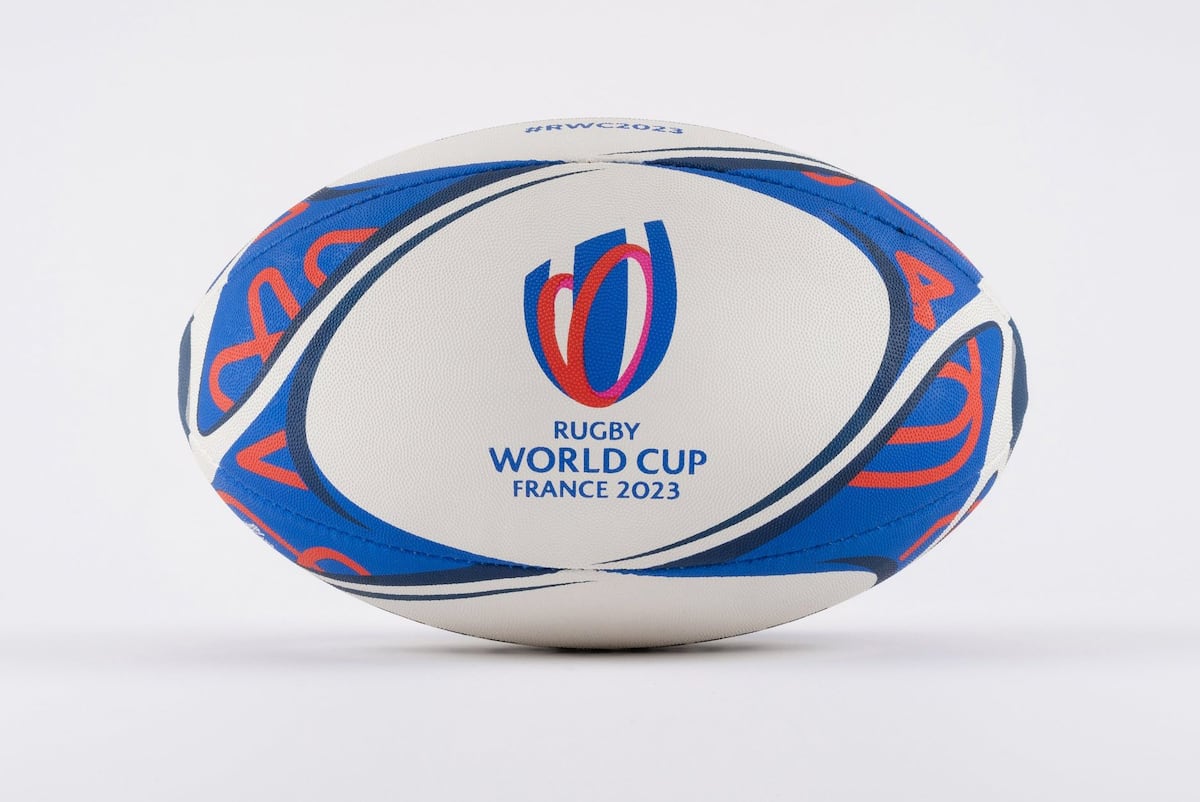 Se presentó en sociedad la pelota oficial de la Copa del Mundo Francia 2023. (Facebook Rugby World Cup France 2023)