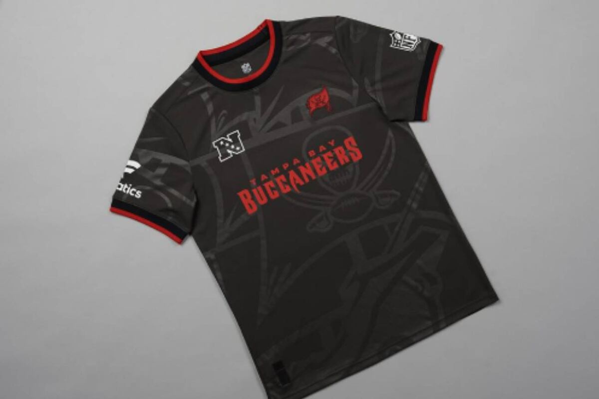 Las camisetas de los equipos de la NFL como si fueran de fútbol (Fanatics)