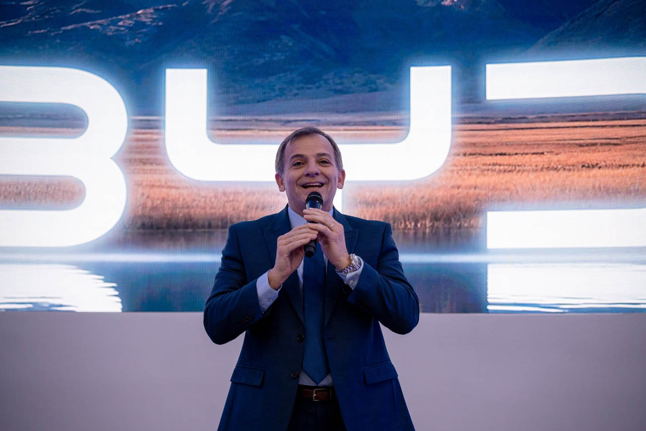 Bernardo Fernández Paz, director comercial de BYD Argentina, pasó por Córdoba para la apertura del concesionario de Autocity.