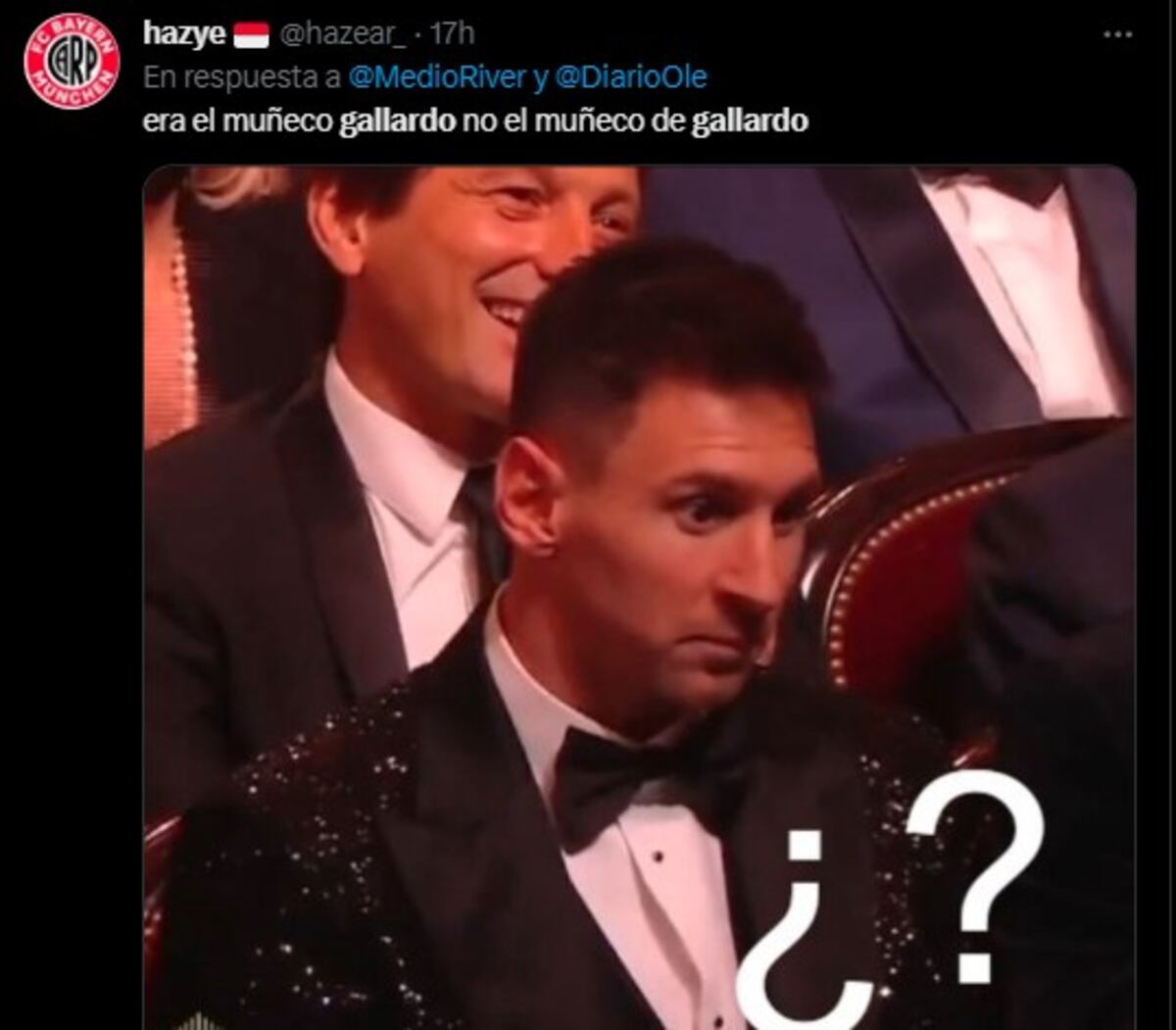 Algunos memes luego de que se revelara la estatua de Marcelo Gallardo. Foto: Captura de pantalla.