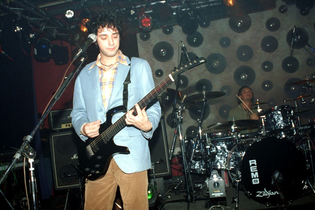 Soda Stéreo, durante la presentación de "Sueño Stéreo" en una discoteca porteña. (Archivo/ La Voz)
