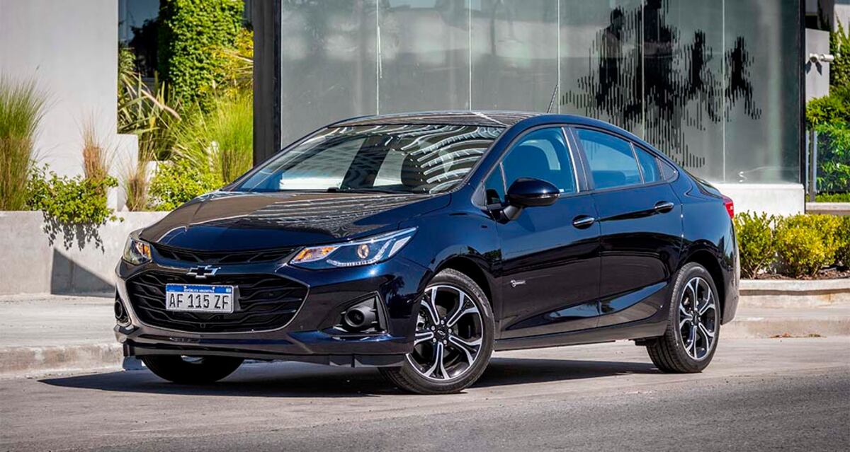 El Chevrolet Cruze duplicó sus ventas frente al período enero-julio del año pasado, con 10.605 unidades acumuladas.