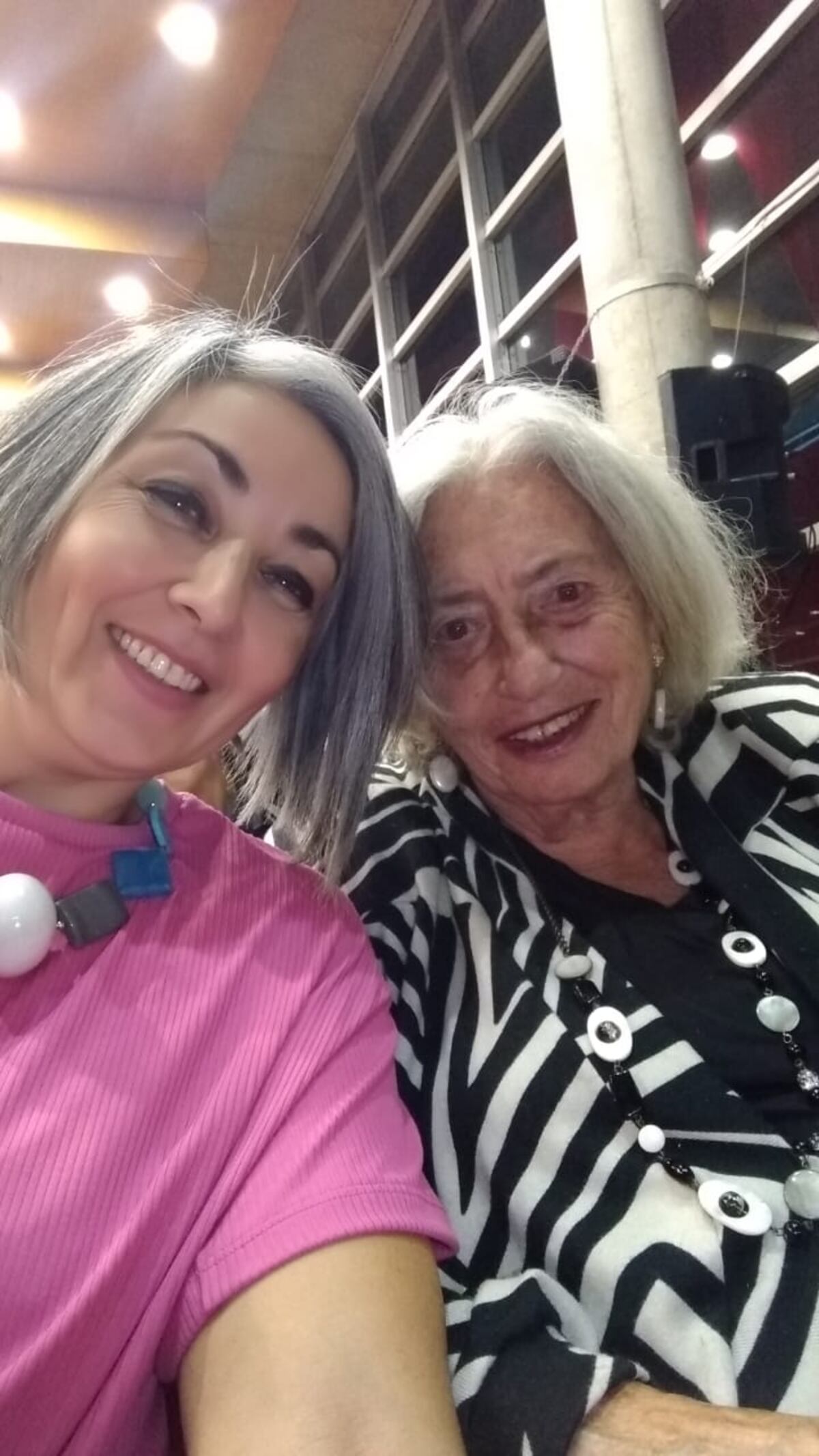 Marta Pereyra y Susana Sanguinetti.