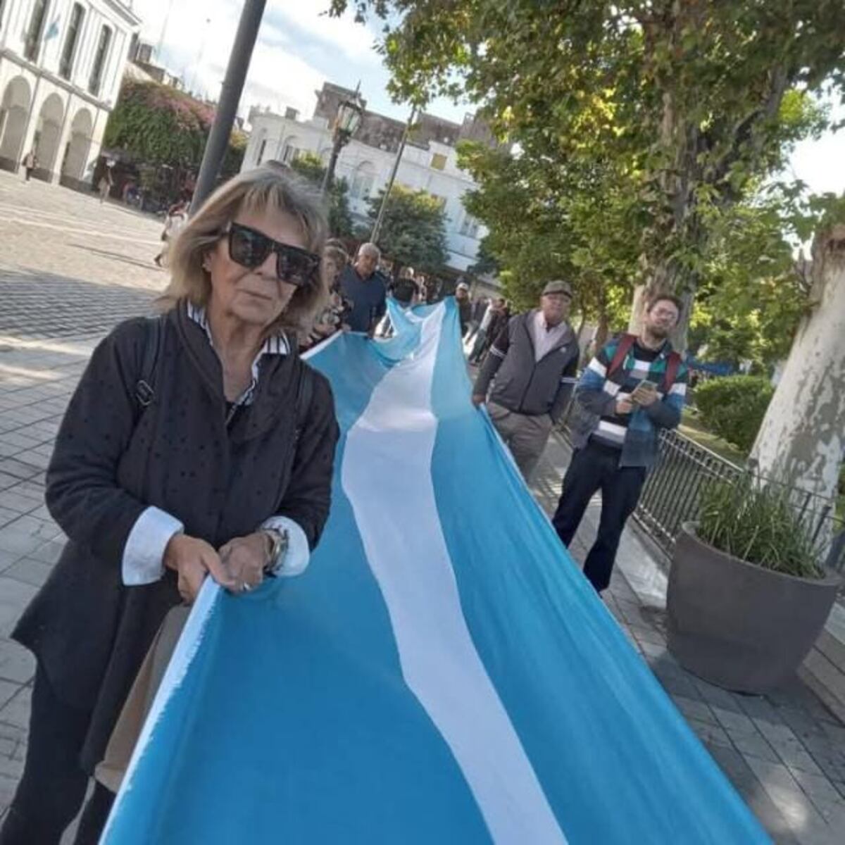 Marta Vocos, su jubilación le dura dos días. (Gentileza)